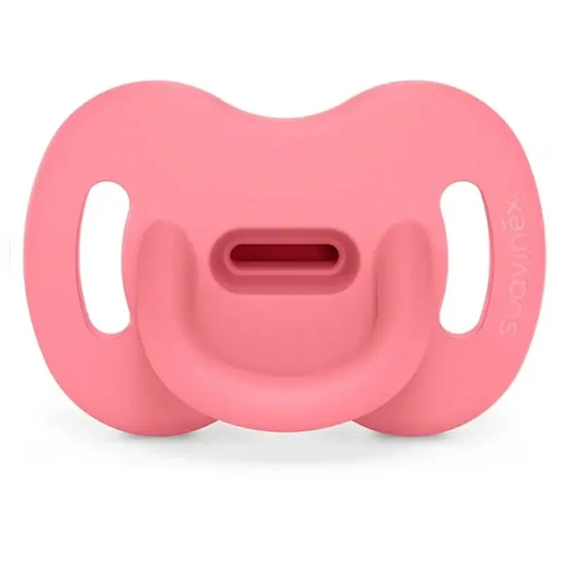 Suavinex Ciuccio Tutto Silicone Fisiologico Sx Pro, 6/18 Mesi, Fucsia