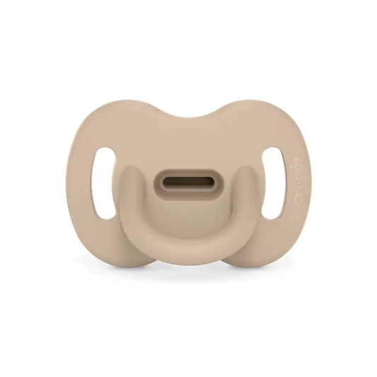 Suavinex Ciuccio Tutto Silicone Soother Sx Pro, 6/18 mesi, Irish Cream