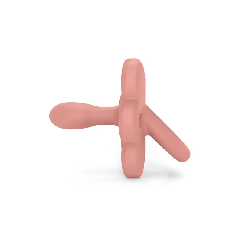 Suavinex Ciuccio Tutto Silicone Sx Pro, 6/18 mesi, Farfalla Rosa Pesca