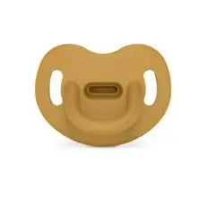 Suavinex Ciuccio tutto in silicone, per bambini di 6/18 mesi, senape