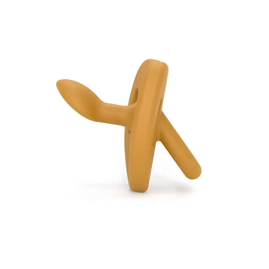 Suavinex Ciuccio tutto in silicone, per bambini di 6/18 mesi, senape