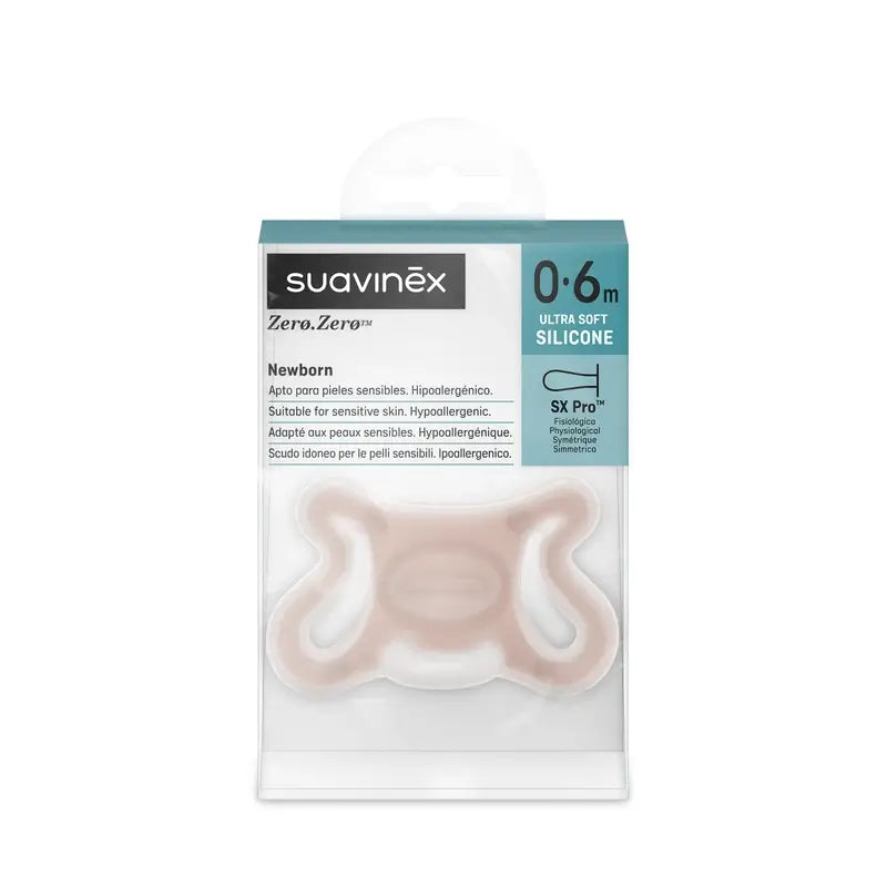 Suavinex Ciuccio Zero Zero Zero, 0/6 mesi, medio