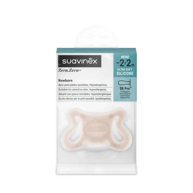 Suavinex Ciuccio Zero Zero Zero, -2/2 mesi, leggero