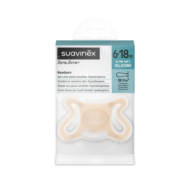 Suavinex Succhietto Zero Zero, 6/18 mesi, equo