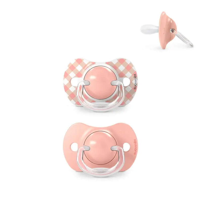 Ciucci Suavinex Sx Pro Tettarella 0/6 mesi Wild&Free Rosa, 2 unità