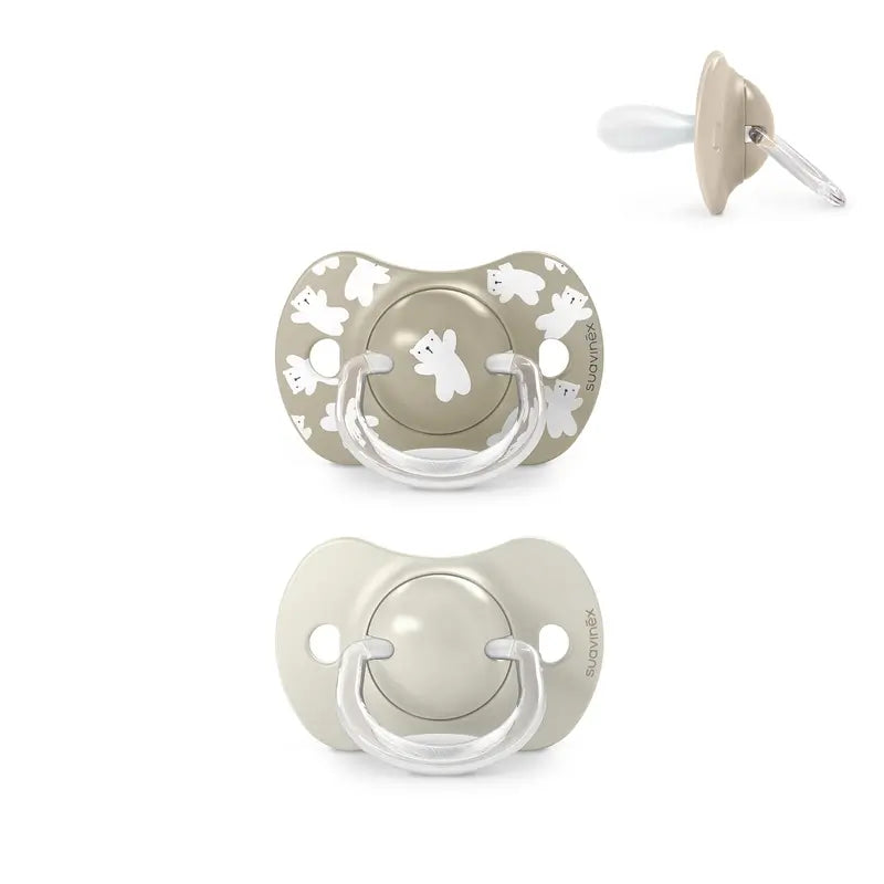Ciucci Suavinex Sx Pro Teat +18 mesi Wild&Free Beige, 2 unità