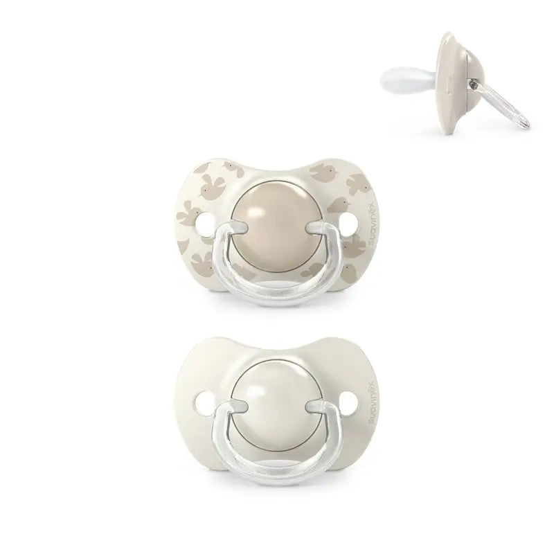 Suavinex Tettarella Sx Pro 6/18 mesi Birdies Beige, 2 unità