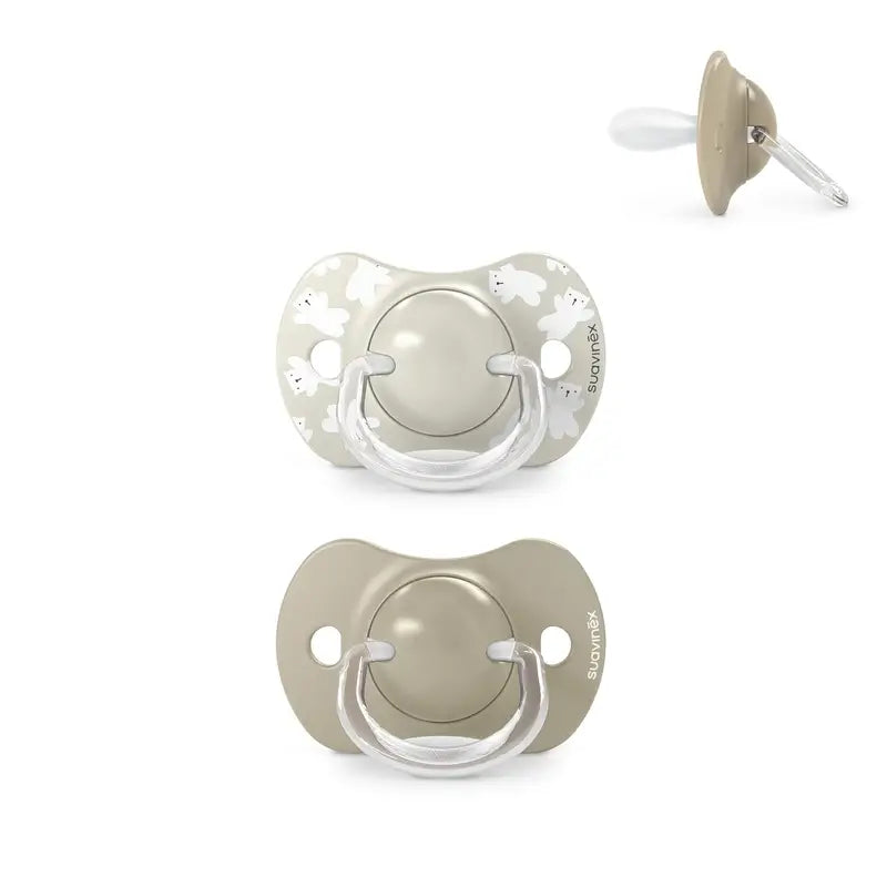 Ciucci Suavinex Sx Pro Teat 6/18 mesi Wild&Free Beige, 2 unità
