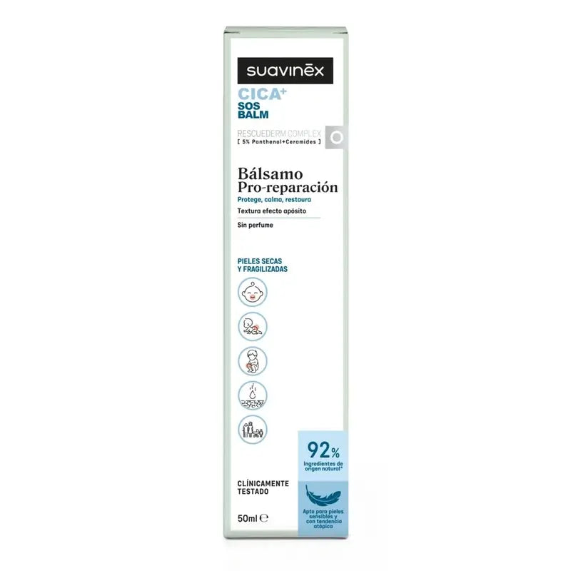 Suavinex Cica Balsamo Pro-Riparazione 50 ml +0M