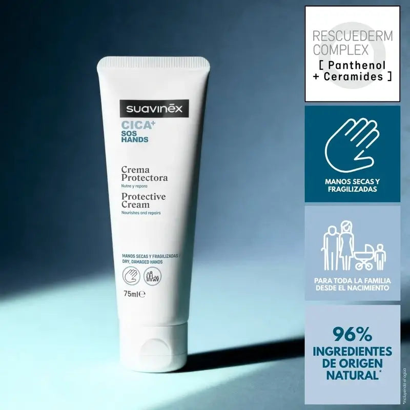 Suavinex Cica Crema riparatrice per le mani 75 ml