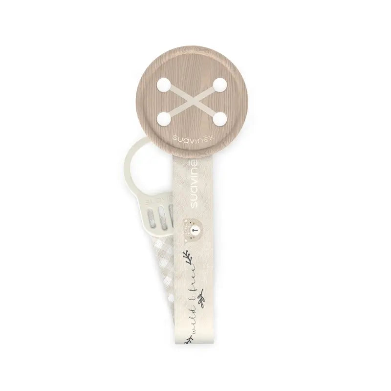 Nastro per ciuccio Suavinex +0 mesi Wild&Free Beige
