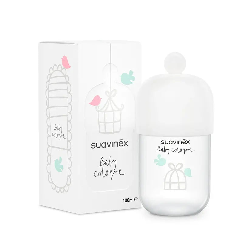 Suavinex Baby Cologne Colonia per neonati a basso contenuto di alcol, non macchiante, 100 Ml