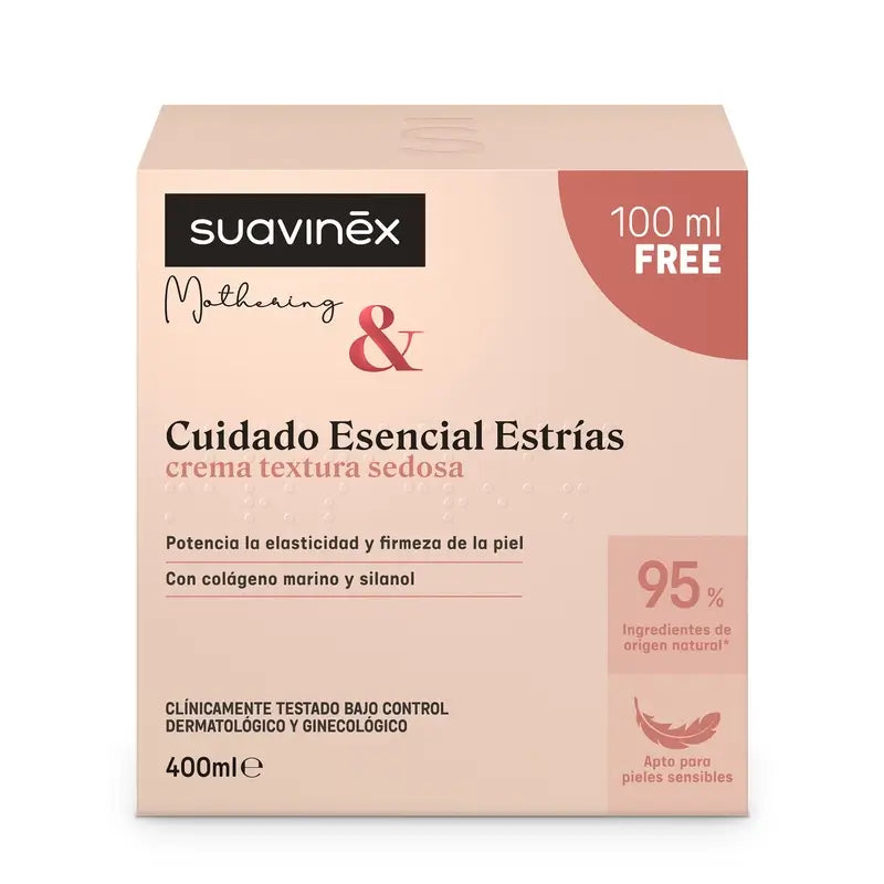 Suavinex Crema Smagliature Gravidanza, 400 Ml