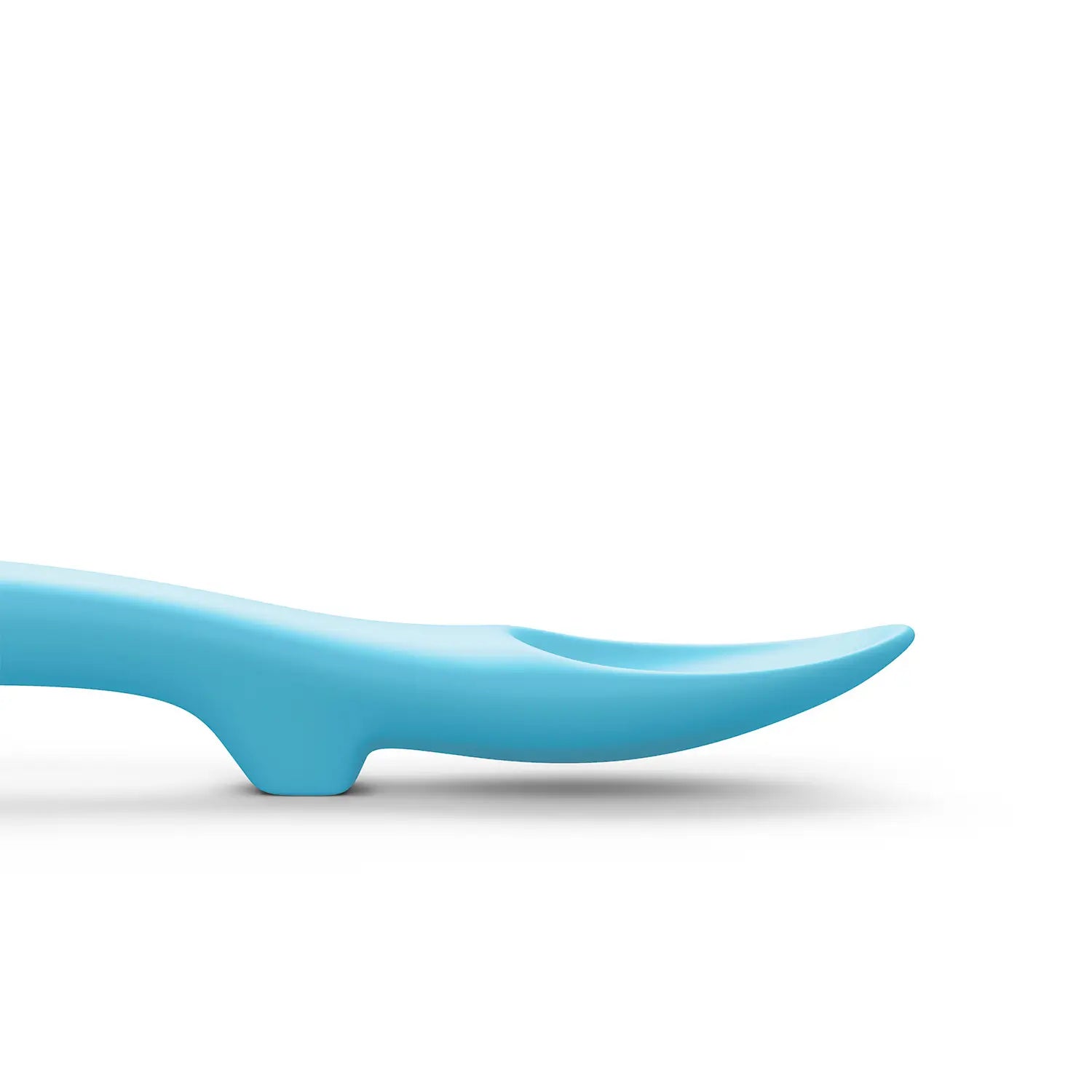 Suavinex Cucchiaio in silicone per neonati +4 mesi, colore blu