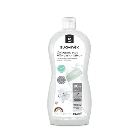 Suavinex Detergente per biberon e tettarelle 500 Ml