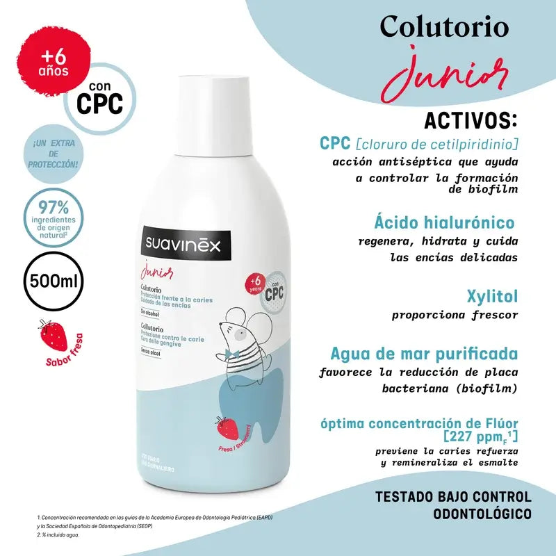 Suavinex Colluttorio per bambini, 500 Ml