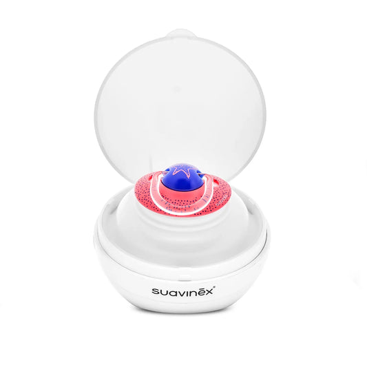 Sterilizzatore portatile per ciucci Suavinex Duccio Uv, bianco