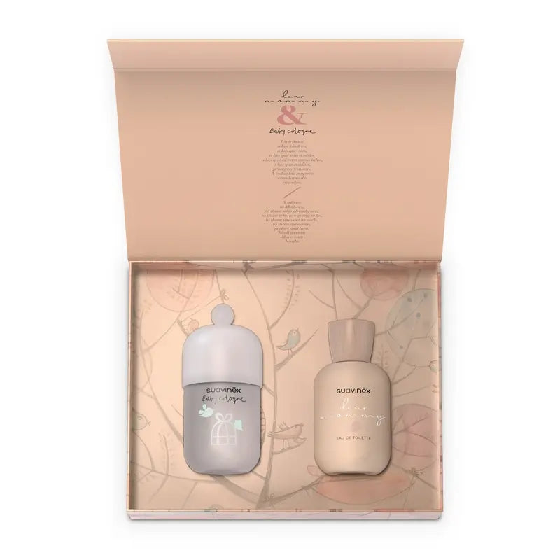 Suavinex Baby & Mum Cologne Set con Baby Cologne Cologne Classic + Dear Mommy Cologne