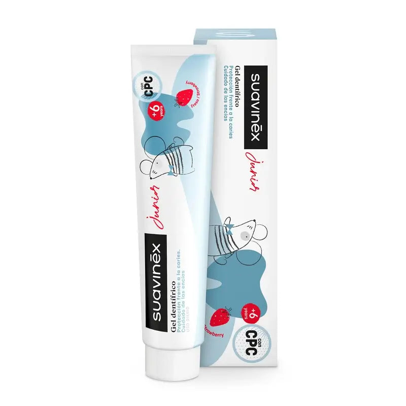 Suavinex Gel dentifricio per bambini, 75 Ml