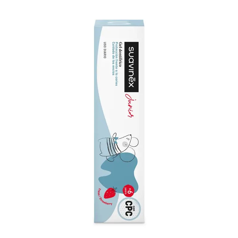 Suavinex Gel dentifricio per bambini, 75 Ml