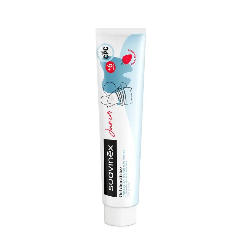Suavinex Gel dentifricio per bambini, 75 Ml