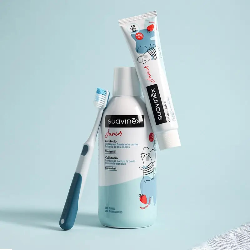 Suavinex Gel dentifricio per bambini, 75 Ml