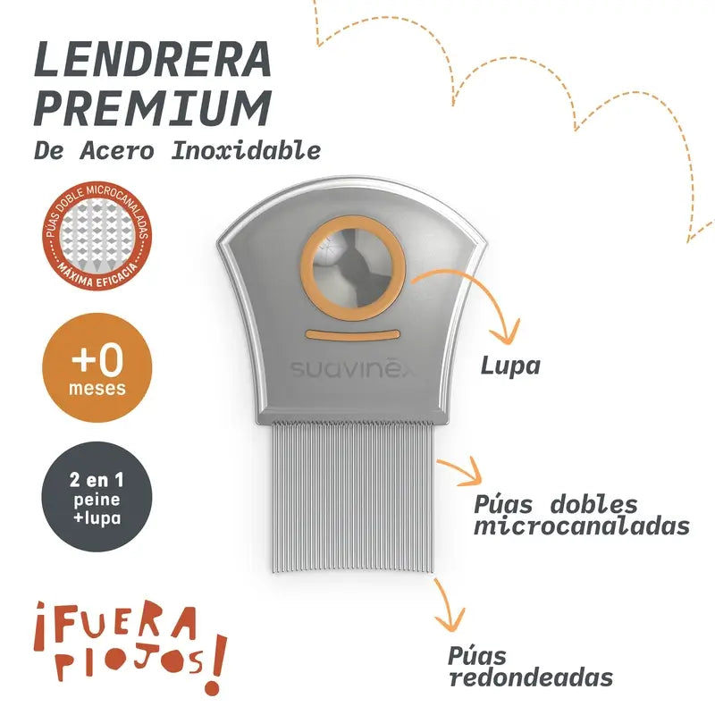Suavinex Rimuovi pidocchi e lendini, +0 mesi