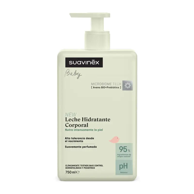 Suavinex Baby Latte idratante per il corpo, 750 Ml
