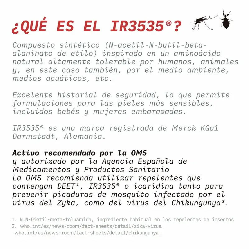 Lozione repellente per zanzare Suavinex, +12 mesi, 100 Ml