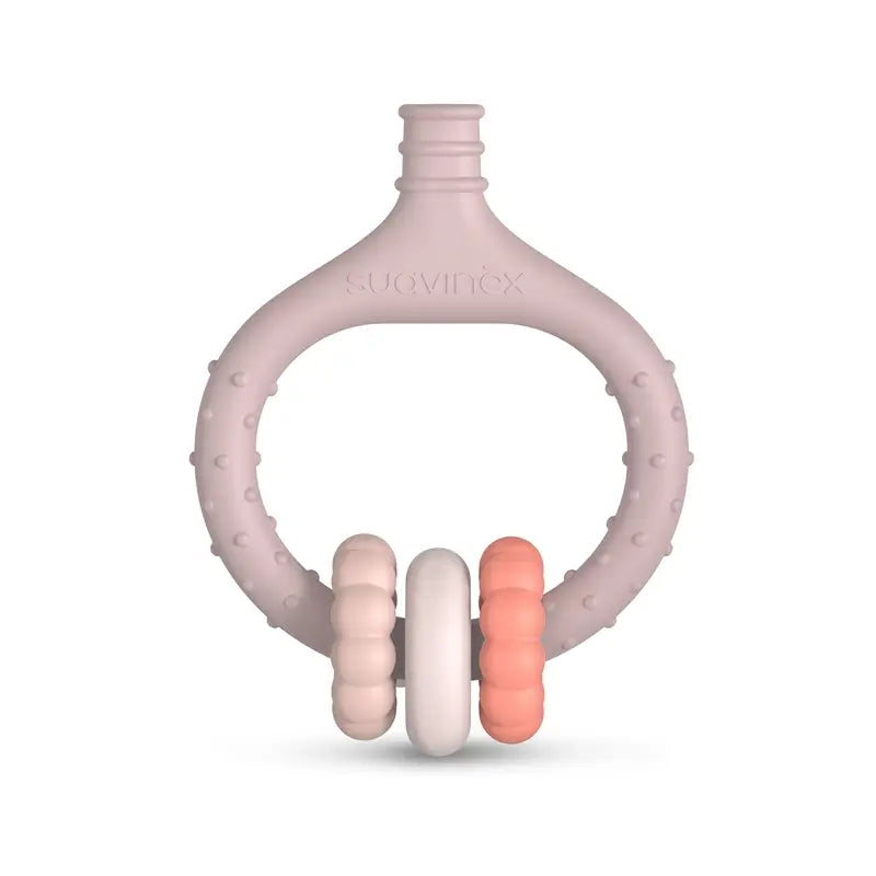 Massaggiatore per gengive per bambini Suavinex +0 mesi, rosa