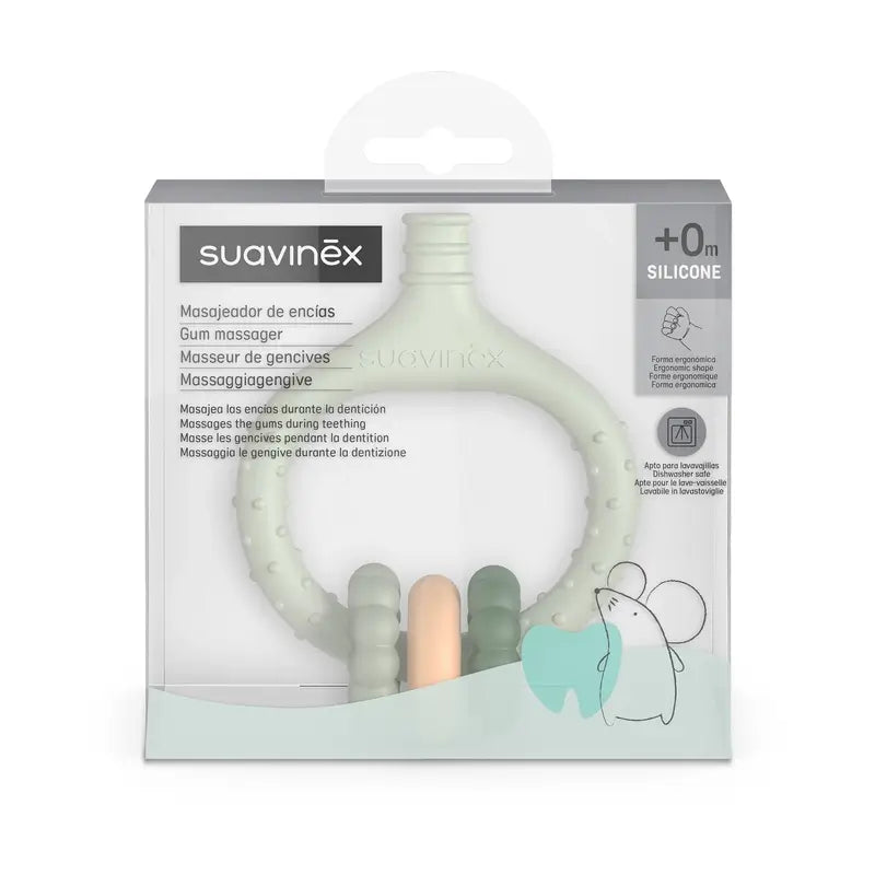 Massaggiagengive per bambini Suavinex +0 mesi, verde
