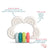 Suavinex Teether Leccapiedi in silicone +6 mesi, nuvola, bianco