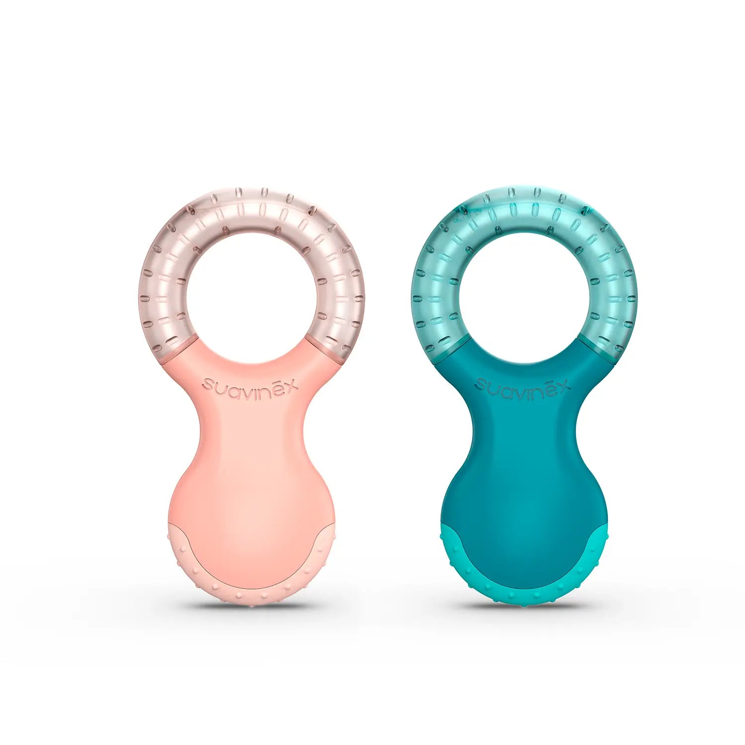 Suavinex Teether Raffreddamento +4 mesi, rosa