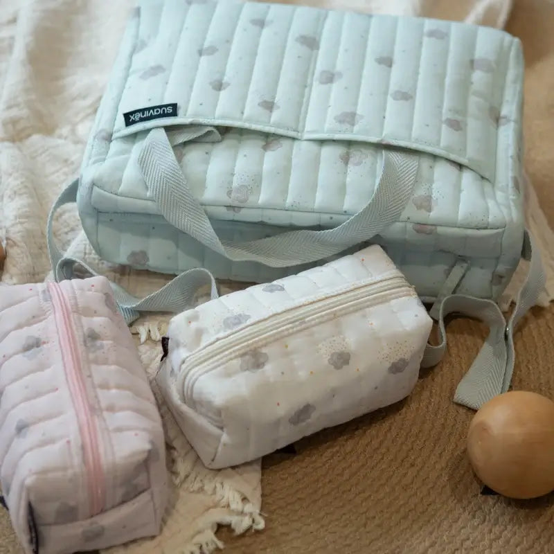 Suavinex Borsa da toilette per bambini Panno da viaggio, beige