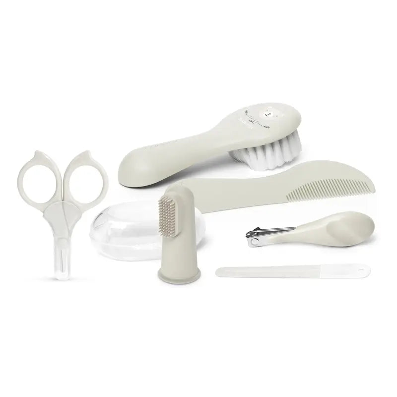 Suavinex Set manicure per bambini Borsa da toilette, grigio