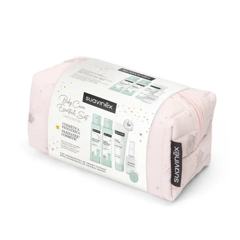 Suavinex Borsa da toilette per bambini Panno da viaggio, rosa