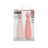 Suavinex Confezione 2 Cucchiai in silicone, +6 mesi, rosa
