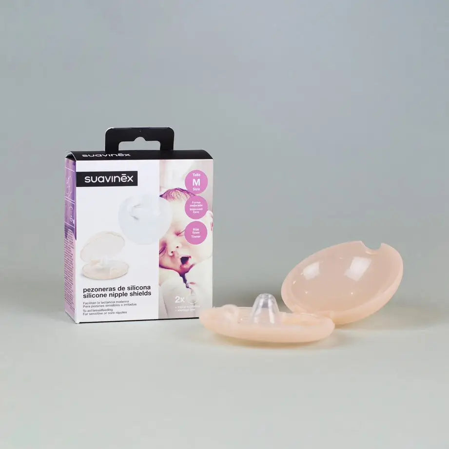 Suavinex Paracapezzoli in silicone taglia M 2 Uds