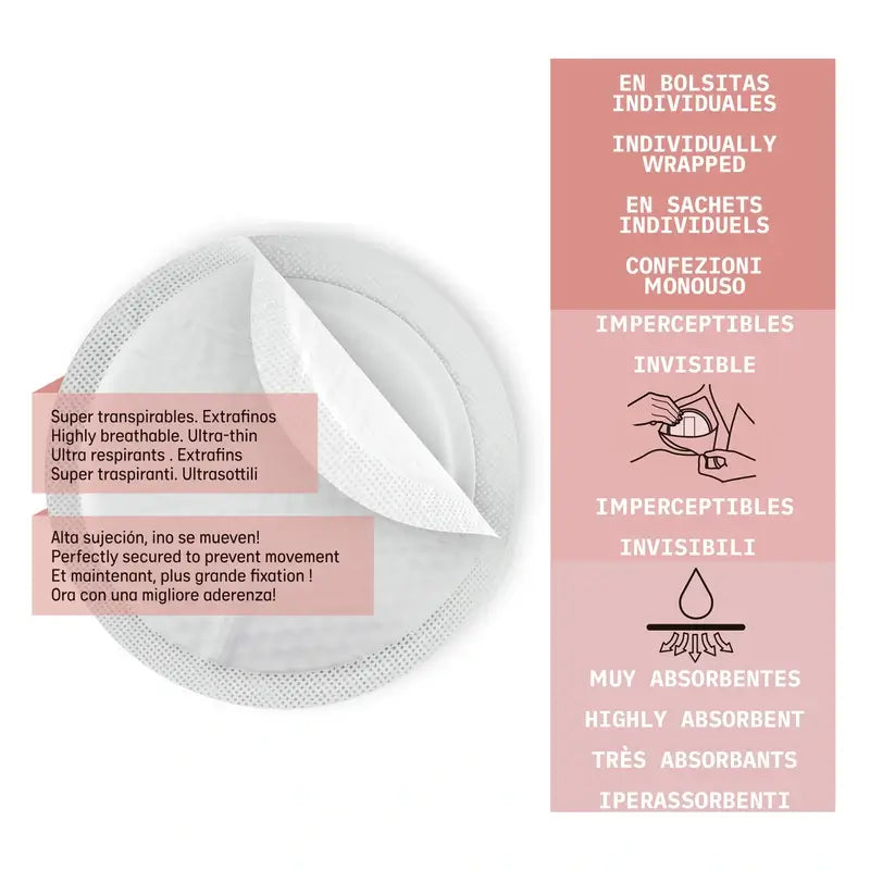 Suavinex Pads assorbenti per l'allattamento. 60 dischi