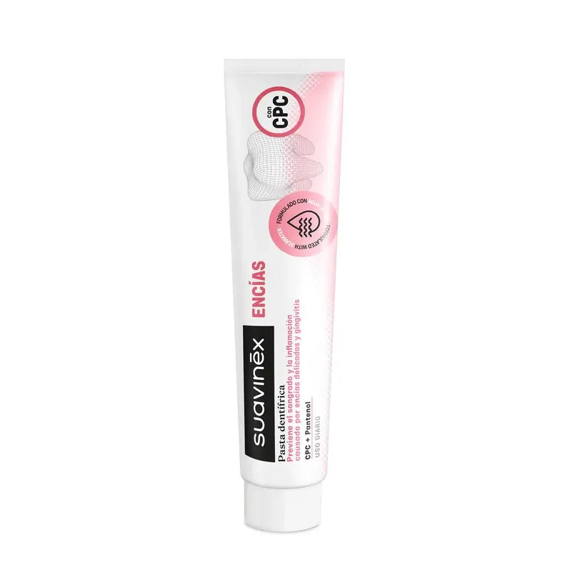 Suavinex Dentifricio Gengive, Uso quotidiano, 75 Ml