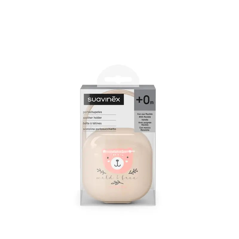 Suavinex Portaciuccio +0 mesi Wild&Free Rosa