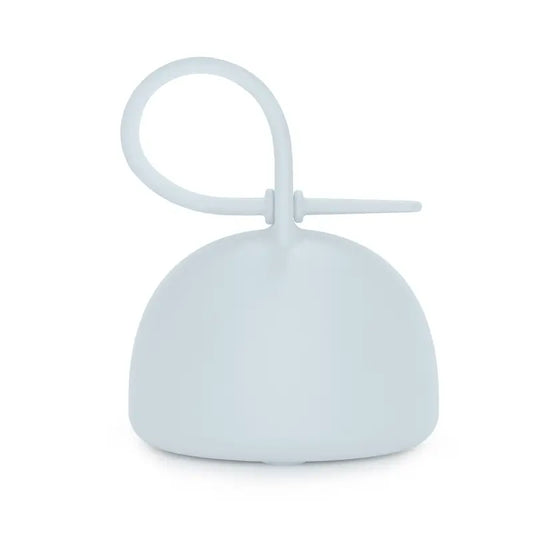 Suavinex Portaciuccio in Silicone con Maniglia, +0 mesi, Blu Ballad