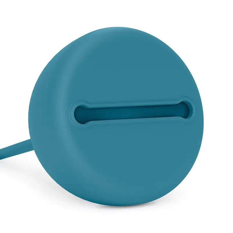 Suavinex Portaciuccio in Silicone con Maniglia, +0 mesi, Oceano Profondo