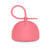 Suavinex Portaciuccio in Silicone con Maniglia, +0 mesi, Fucsia