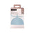 Supporto per succhietto Suavinex. Custodia per succhietto in silicone flessibile. 2 succhietti. +0 mesi. Colore Essenza, Blu