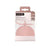 Supporto per succhietto Suavinex. Custodia per succhietto in silicone flessibile. 2 succhietti. +0 mesi. Colore Essenza, Nudo