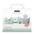 Suavinex Baby Gift Latte per bambini 300 Ml + Ricordi di colonia per bambini 100 Ml + Salviette + Teether, rosa