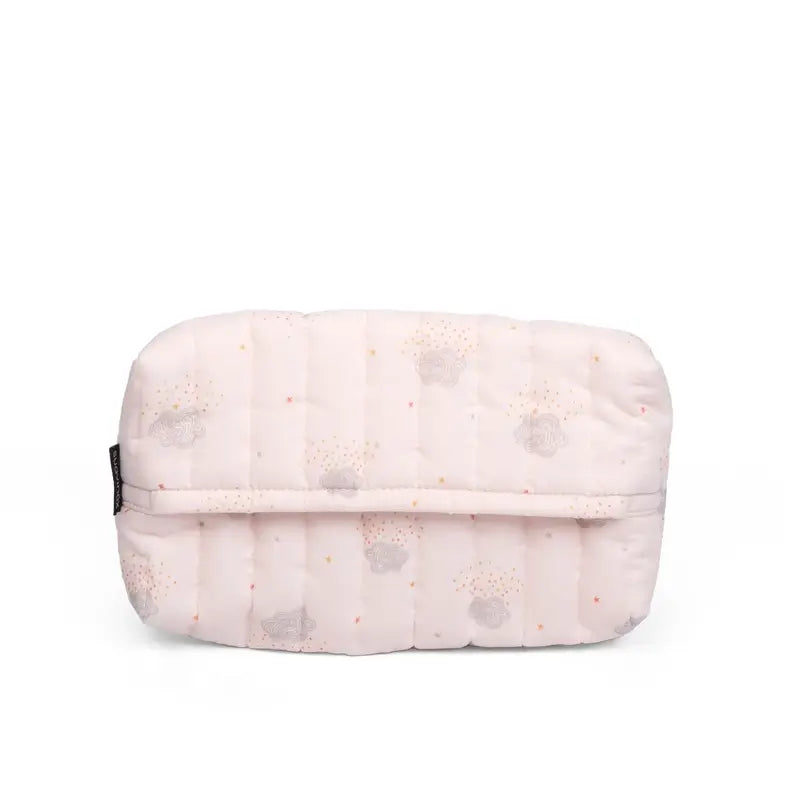 Regalo neonato Suavinex con porta salviette, rosa