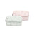 Regalo neonato Suavinex con porta salviette, rosa