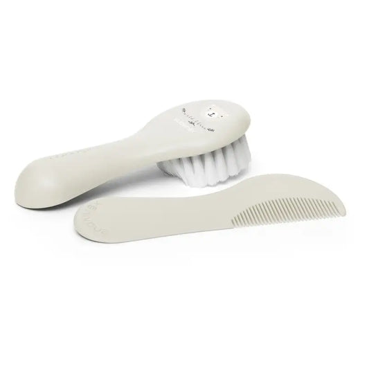 Spazzola e pettine per bambini Suavinex, beige